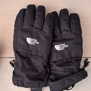 Kids Large The North Face Black Insulated Gloves